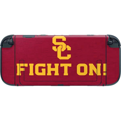 University of Southern California USC Fight On Nintendo Switch 2 (2025) with Joy-Con Skin